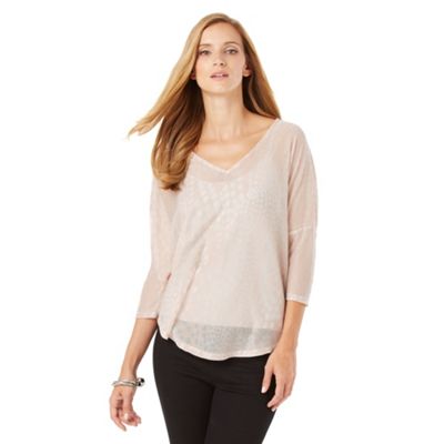 Phase Eight Spot Burnout Top